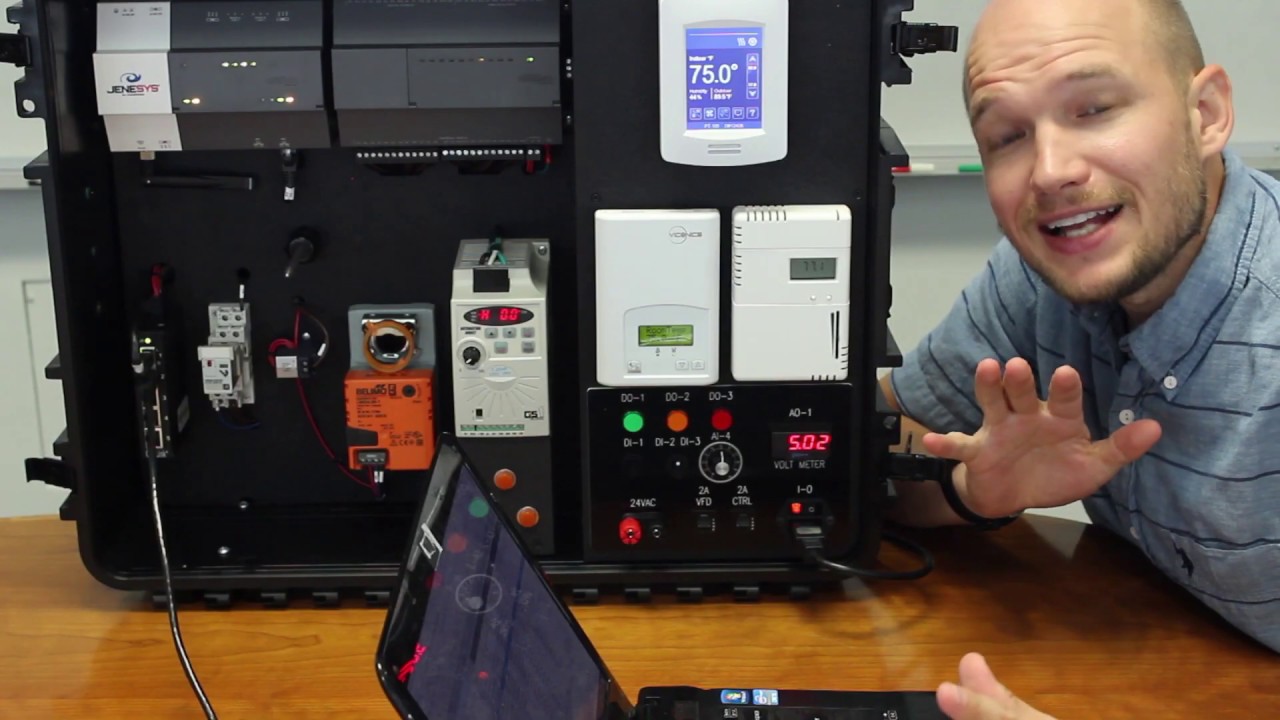 Building Automation Systems Basics Lesson 6 - BAS 101 system training simulator