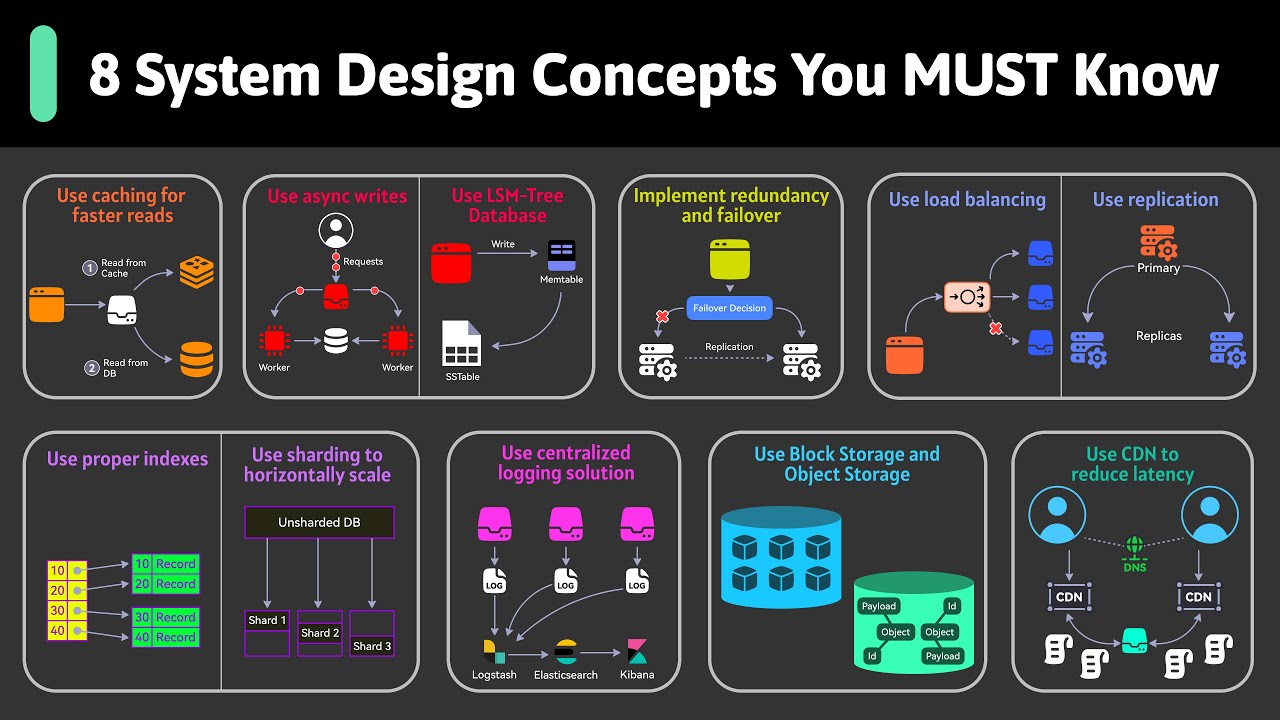 8 Most Important System Design Concepts You Should Know
