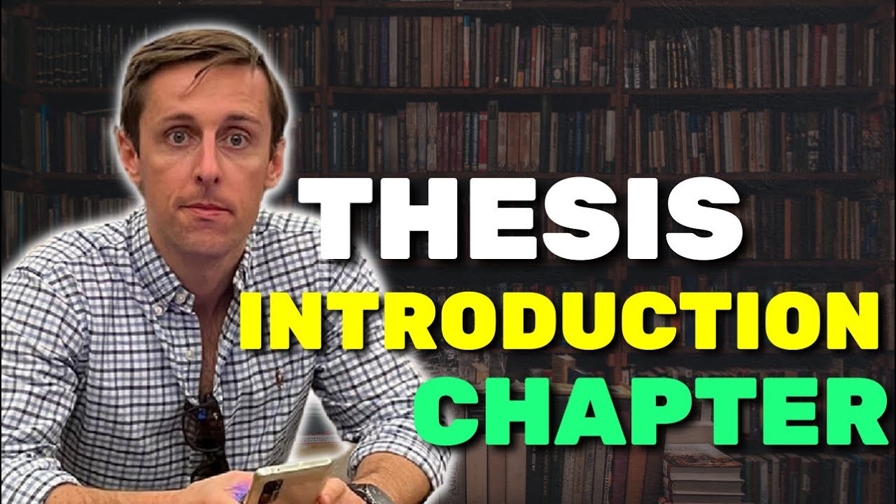 How To Write The Introduction Chapter To A Thesis Or Dissertation (Examples Model)
