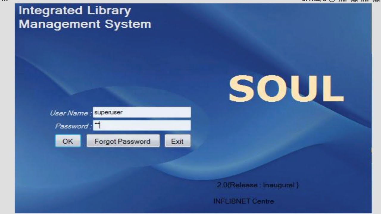 soul library automation software introduction practical part 1 classeslibraryscienceblismlis